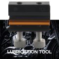 SRIWEN Motorcycle Aluminium Cable Lube Tool Cable Lubrication Wire Oiler Motorbike Brake Line Cable Refueling Lubrication（Black）. 