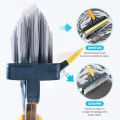 2 In 1 Floor Long Handle Brush , Perfect for cleaning tiles, ceramic surfaces, and toilets. 