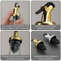 Oil Bottle Stopper Super Quality Lock Plug Seal Leak-proof Universal 1pc. 