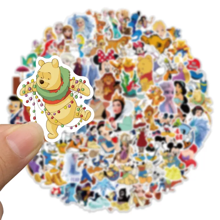 100PCS%20Disney%20Cartoon%20Elsa%20Anna%20Stickers%20Disney%20Princess%20series%20DIY%20Stickers%20Graffiti%20Travel%20Luggage%20Guitar%20Skateboard%20Cool%20Waterproof%20Sticker%20for%20Kid%20Toys%20-%20Image%205