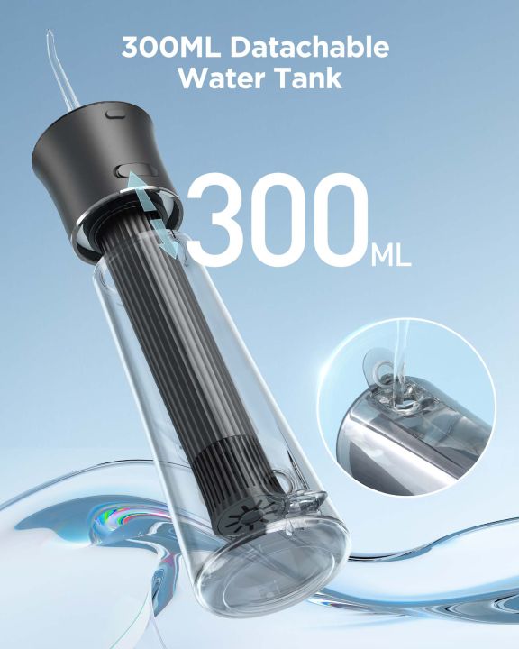 Fairywill%20F30%20Water%20Flosser%205%20Mode%20Oral%20Irrigator%20Teeth%20Dental%20Water%20Jet%20Rechargeable%20Portable%20300ML%20Water%20Tank%20Teeth%20Cleaner%20-%20Image%205