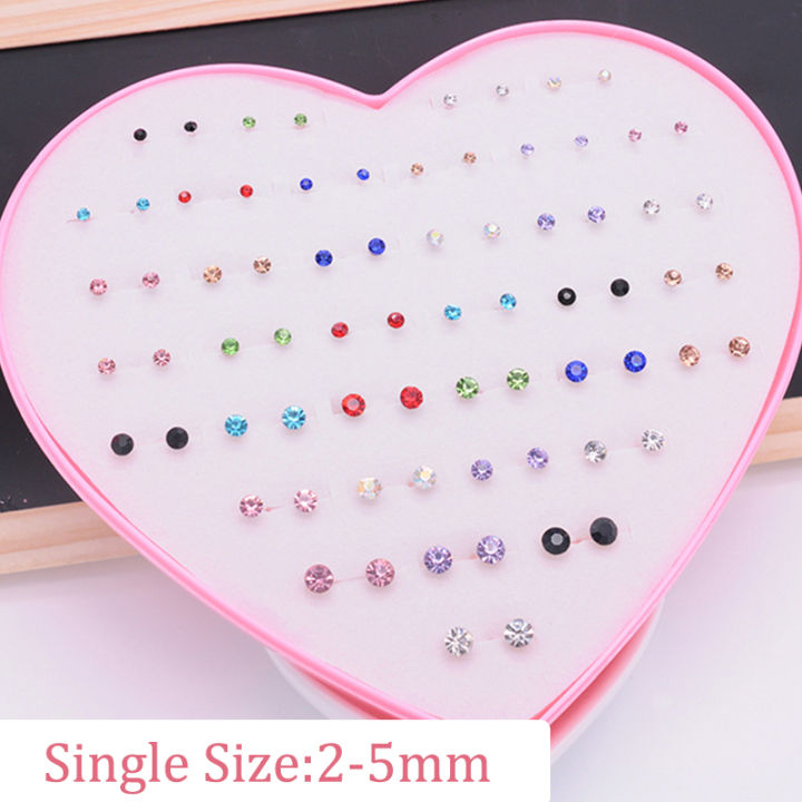 %E3%80%902025%20NEW%E3%80%91%201Set%20Cute%20Exquisite%20Multicolor%20Cartoon%20Hypoallergenic%20Plastic%20Stud%20Earrings%20Set%20For%20Women%20Girl%20Wedding%20Christmas%20Gifts%20Jewelry%20-%20Image%204
