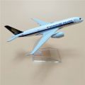 【Daily Necessities For Anyone Store】1:400 Scale Air Singapore Airlines A350 Airplane Diecast Metal Plane Aircraft Kid Gifts Collection.