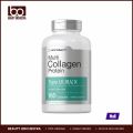 Horbaach Multi Collagen Protein 2000 mg Hydrolyzed Collagen Type I, II, III, V, X - 180 Capsules. 