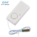 diymore 1 Meter Line Large Sensor Water Level Alarm Sensor Full Water Alarm Kitchen Flooding Alarm Solar Water Leakage Alarm Rain Alarm. 
