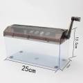 Mini A4 File Hand Shredder Strip Cut Shredder Paper Cutter Manual Cutting Machine for Office School. 