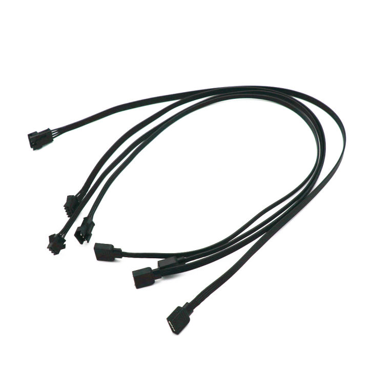 50cm%205V%2012V%20RGB%20ARGB%20Control%20Cables%20for%20DEEPCOOL%20Phanteks%20Lian-Li%20LED%20Light%20Strip%20SM%203Pin%204Pin%20ARGB%20Control%20Adapter%20Cable%20-%20Image%202