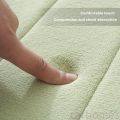 Bathroom Mat Velvet Absorbent Toilet Area Rug Non-Slip Bath Decorative Carpet for Household Hotel. 