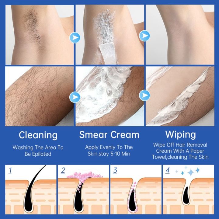 AUQUEST%20Hair%20Removal%20Cream%20Depilatory%20Painless%20Hair%20Removal%20Lotion%20Armpit%20Hand%20Leg%20Private%20Parts%20Body%20Care%20for%20Men%20Women%20-%20Image%204