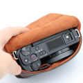 Camera Storage Bag Portable Camera Bag Case Storage Pouch Inner 11*7*4cm for So-ny ZV1 ZVE10 Body for Canon G7X III etc. 