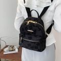 PU Leather Shoulder Mini Small Backpack Multi-Function Ladies Phone Pouch Pack Flower Print Ladies School Backpack Bag for Women.