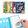 Children Magical Book Water Drawing Montessori Toys Reusable Coloring Book Magic Water Drawing Book Sensory Early Education Toys.