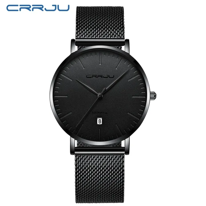 CRRJU%20Simple%20Ultra%20thin%20Quartz%20Watch%20Stainless%20Steel%20Mesh%20Strap%20Men's%20Watches%20Fashion%20Waterproof%20Clock%20Men%20Casual%20Wristwatches%20-%20Image%202