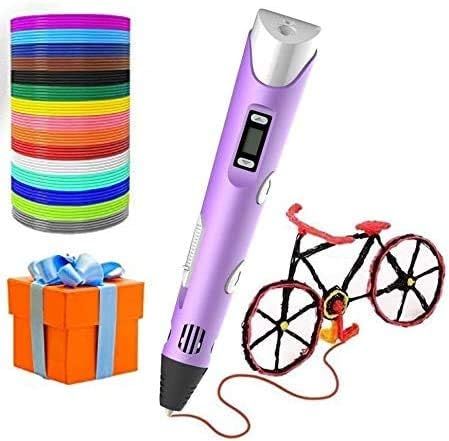 3D%20Painting%20pen%20Three-color%20supplies%20Crafting%20Doodle%20Drawing%20Arts%20Printer%20PLA/ABS%20Filaments%20Kid%20Gift%20Pink%201Pc%20-%20Image%206