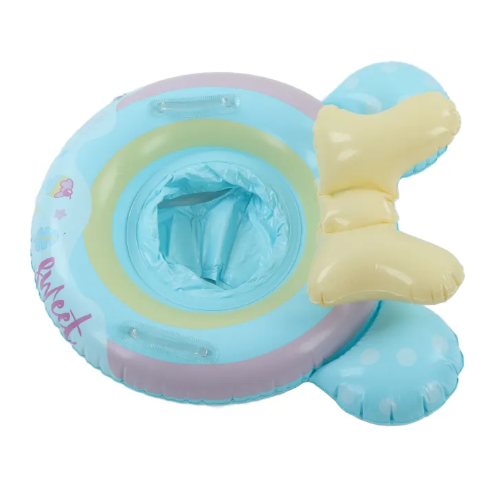 Swim%20Tube,%20Anti%20Leakage%20Swim%20Ring%20Inflatable%200.25mm%20Thickness%20with%20Handle%20for%20Kids%20for%20Pool%20-%20Image%204