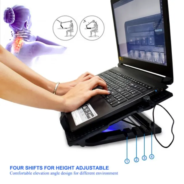Gaming%20Laptop%20Cooler%20stand,%20Portable%20Ultra-Slim%20Silent%20Laptop%20Notebook%20Cooling%20Pad,%20USB%20Powered%20Silent%20With%204%20Fans,%20with%20LED%20Quiet%20Slim,%20Light%20Weight%20Cooler%20Laptop%20Cooling%20Pad%20Stand%20height%20adjustments%20Laptop%20table%20-%20Image%205