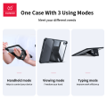 Xundd Case For Apple iPad Mini 6 Mini 7 2024 Tablet Cover PC+TPU Airbag Anit-shock Shell with Invisible Magnetic Bracket Holder.