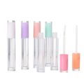 Transparent Lip Glaze Empty Bottle 5ml Round Lip Gloss Tube Inner Spray Lip Gloss Tube. 