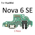 Charger USB Dock Charging Dock Port Board With Microphone Flex Cable Repair Parts For HuaWei Nova 7i 7 6 SE 5T 5i 4e 4 3 3i 3e 2S 2i 2 Plus. 