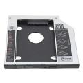 SATA to SATA 2nd HDD SSD Hard Drive 9.5mm Universal Caddy CD/DVD-ROM Optical. 