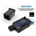 【Special Promotion】 Vacuum Portable Notebook Cooler USB Air Cooler Extracting Cooling Fan CPU Cooler for 17 Inch. 