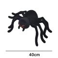 Horror Toys Realistic Spider Plush Toy Soft Plushie Stuffed Animal Scary Spider Doll Halloween Room Decor Kids Birthday.