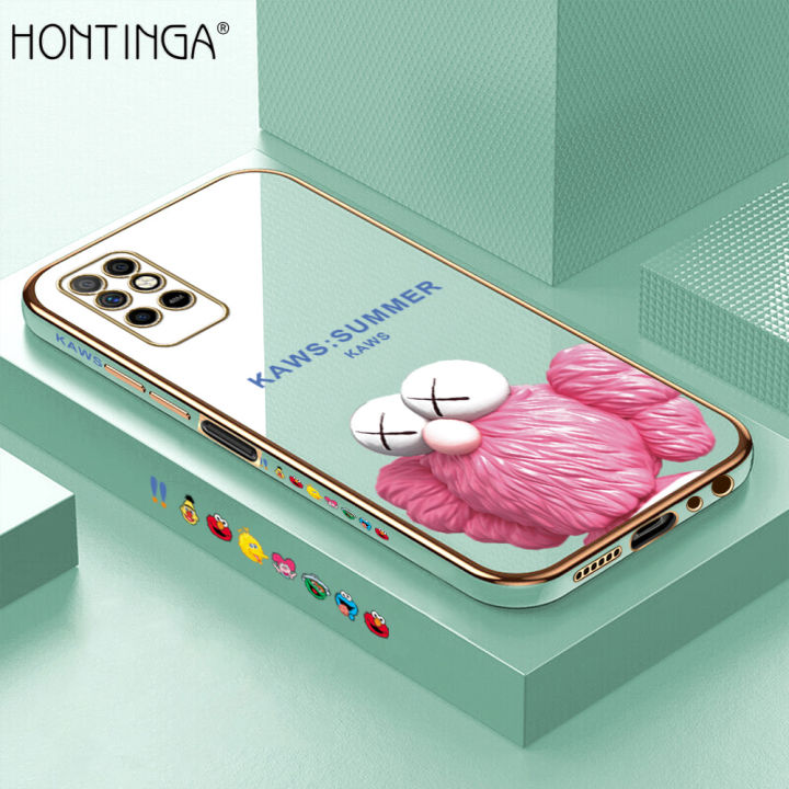 Hontinga%20for%20Infinix%20Note%208I%20Back%20Cover%20Luxury%206D%20Plating%20Pink%20Doll%20Side%20Pattern%20Case%20Soft%20Silicone%20Square%20Phone%20Cases%20-%20Image%202