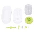 CABINCLUB Paint Brush Cleaner Easy Cleaning Basin Paintbrush Washing Tool Brush Rinser Green.
