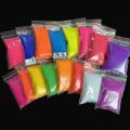 (Shiny Under UV Light)10gr Yellow Color Fluorescent Powder Phosphor Pigment For Paint Printing Soap Neon powder Nail Art Polish.