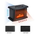 2X 1000W Electric Fireplace Heater with Remote Control Fireplace Electric Flame Decoration Portable Space Heater US Plug. 