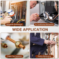5-In-1 HVAC Repair Tool, 2PCS Air Conditioner Copper Pipe Tube Expander Soft Copper Tubing Swaging Tool Easy to Use. 