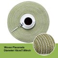 Individual 4 Pieces of Placemats Heat-Resistant Non-Slip Anti-Scald Washable Placemats Exquisite Product.