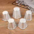 1Pc Flower Shape Pudding Cup Molds Mini Fluted Cake Pans Non-Stick Jelly Mold SUPER BABY.
