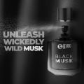 BEARDO Black Musk Eau De Parfum Perfume For Men, 100ml, Musky, Woody Liquid Perfume Long Lasting, Best Date Night Fragrance. 