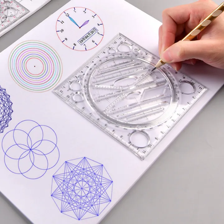 Multifunctional%20Circle%20Drawing%20Template,%20Geometric%20Drawing%20Tool,%20Measuring%20Ruler,%20Rotatable%20Angle%20-%20Image%206