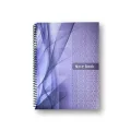 Hearts Spiral Student Notebook – (4 Pcs) 102 Pages (51 Sheets) – Premium 65 GSM Printed Paper – Strong Spiral Binding – Study & Writing Notebook for School, College, Office – Size 9.8 x 7.2 Inch [Hearts Student Notebook Roll]. 