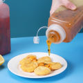 800/1000Ml Squeeze Sauce Bottle Large Calibre Dustproof Plastic Household Seasoning Bottle For Kitchen. 