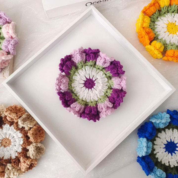 Handmade%20Crochet%20Flower%20Coaster%20Creative%20Knitting%20Gift%20Home%20Decor%20Cup%20Mat%20Multicolor%20Tea%20Coffee%20Placemat%20Round%20Table%20Place%20Mat%20-%20Image%207