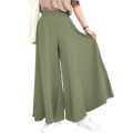 Women’s Wide Leg Palazzo Pants – Premium Micro Cherry Fabric.