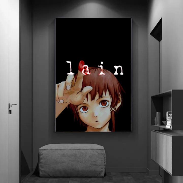 Serial%20Experiments%20Lain%20Anime%20Movie%20Sticky%20Posters%20Fancy%20Wall%20Sticker%20for%20Living%20Room%20Bar%20Decoration%20Vintage%20Decorative%20Painting%20-%20Image%205