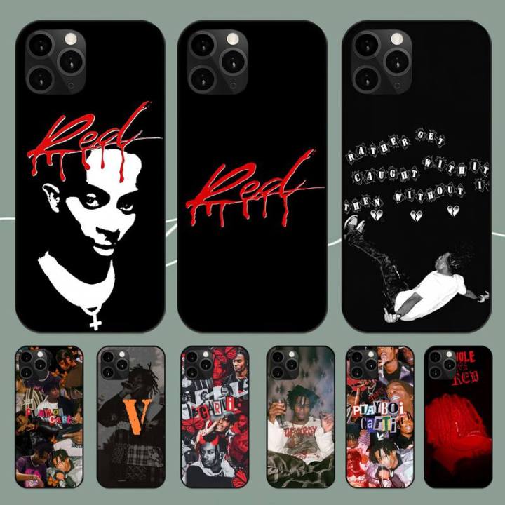 Playboi Carti Rapper Phone Case For iPhone 11 12 Mini 13 14 15 PRO XS MAX X XR 8 Plus Shell