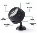 A9 WiFi Mini Camera Small IP Camera 1080P Resolution Rechargeable Night Vision Security Camera.