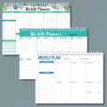 Task Management Notebook Notepad For Work With 52 Sheets Double Coil Book English Note Book To Do List Notebook. 