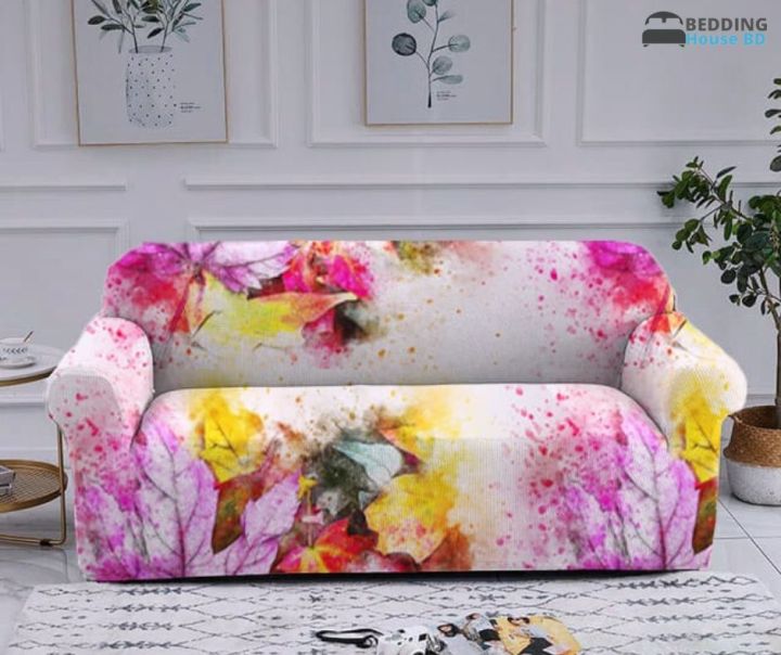 China Digital Print 221 Seat Sofa Cover