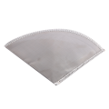 10X Reusable pour Over Coffee Filter Mesh Paperless Coffee Filter Stainless Steel Cone Filter 3 to 4 Cup. 