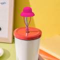 Straw Tips Cover Accessories Kitchen Straw Plug Drinking Dust Cap. 