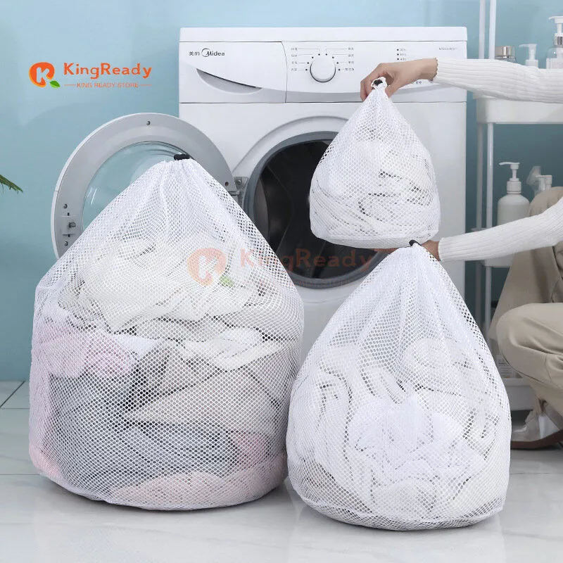 KINGREADY Washing Machine Divider Mesh Net Bags Laundry Bag