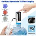 Water bottle pump usb charging automatic drinking water pump portable electric water dispenser.