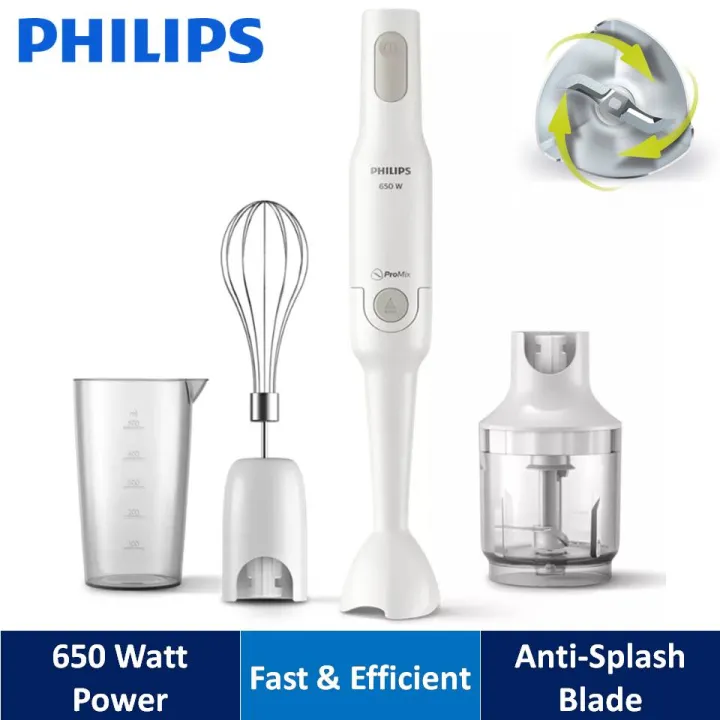 Philips%20HR2533/00%20Multi-Functional%20Hand%20Blender%20with%20Chopper%20&%20Whisker%20-%20Image%202