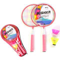 1 Pair Children Tennis Badminton Rackets Ball Set Sports Family Game Toy Kids Badminton Rackets Fengshi.